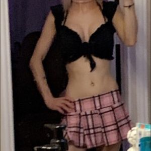 Sexy Schoolgirl Outfut Size XS/S